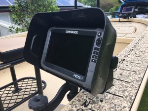 We've fitted BerleyPro visors to both our Lowrance sounder/GPS combo units.